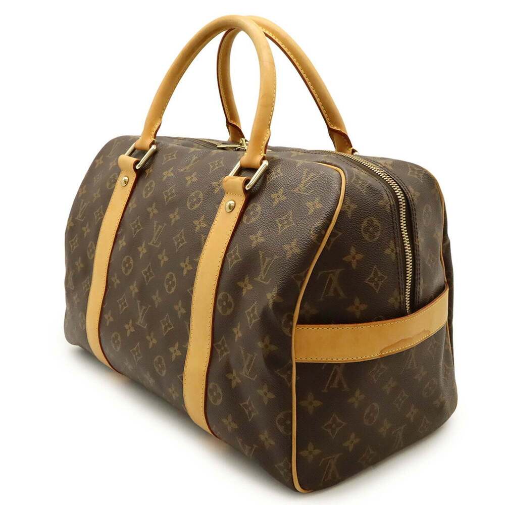 LOUIS VUITTON Authentic Brown Monogram Carryall Boston Bag - Picture 3 of 9